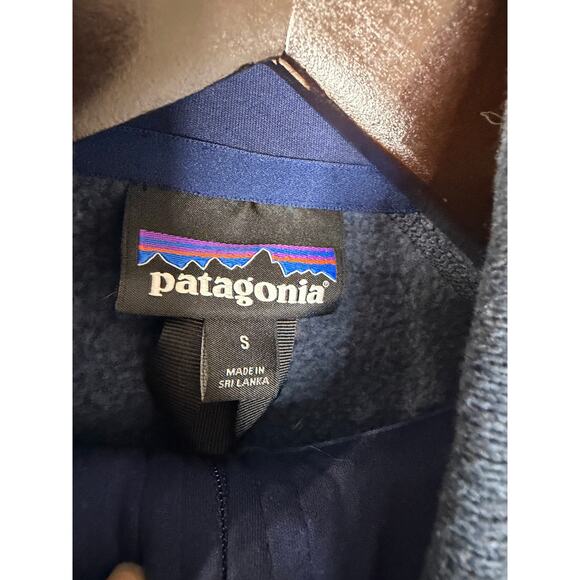 Patagonia Men's Better Sweater Fleece Jacket Blue Sz S - Picture 9 of 11